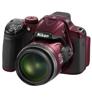 Nikon Coolpix P520 Appareil photo numérique compact 18,1 Mpix Ecran 3,2 Zoom optique 42x Rouge