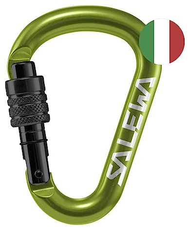 Salewa HMS Screw G2 Karabiner, Grün, MED