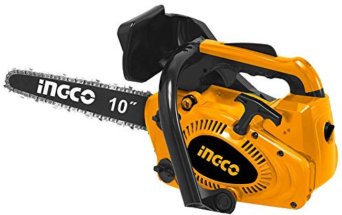 Ingco Gcs5261012e Motosega A Scoppio Da Pota Carving Lama 10 25,4 Cc Professionale