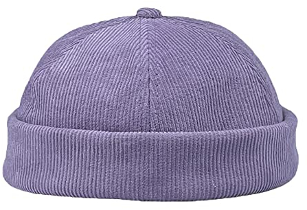YAMEE Cap Herren Hut Damen Docker-Cap Unisex Docker Mütze Hafenmütze Seemannsmütze Herrenhut Bikercap Hat Wandermütze Seemannskappe（Kappenumfang：56-58cm）