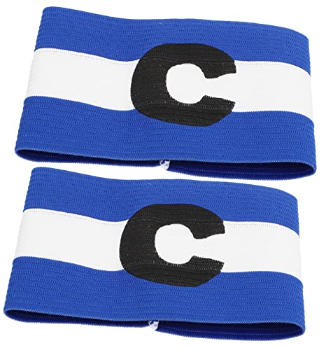 CLISPEED Fußballausrüstung – 2 Kapitänsbinden C-Mark-armbinde Sportbedarf Leicht Zu Tragen