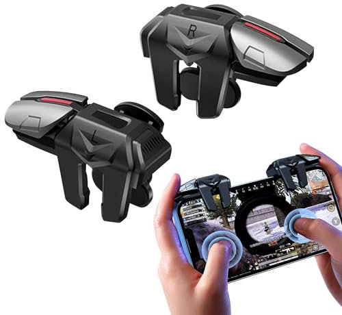 Generisch Disparador de juegos para teléfono móvil, 2 unidades controlador móvil, mando sensible, mando a distancia para smartphone para los amantes de los juegos, hombres y mujeres [video game]
