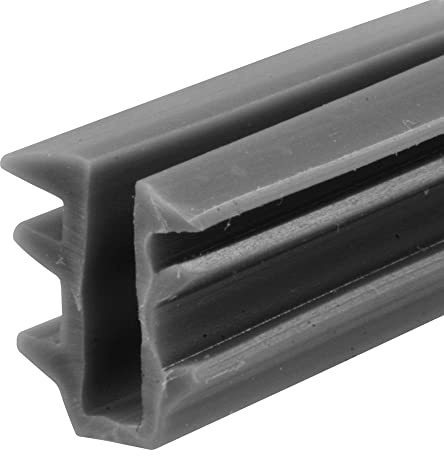 Prime-Line P 7741 19/64 In. x 200 ft., Gray Vinyl Glazing Channel (1 Roll)