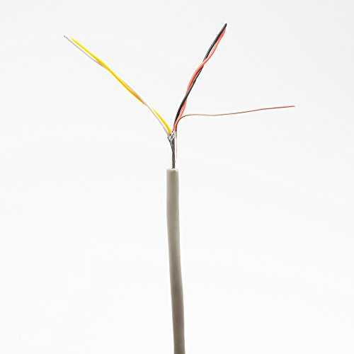 SeKi JYSTY Câble téléphonique ISDN à 4 fils Gris 100 Meter gris