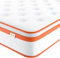 TeQsli Single Mattress 3FT, 10 Inch Gel Memory Foam 7 Zone Orthopedic Single Mattress Pocket Sprungs Wave Foam Hybrid - Medium Firm Motion - Isolation 90x190x25 cm