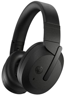 Yamaha YH-E700B Cuffie Over-Ear Wireless Bluetooth, Cancellazione Attiva del Rumore, fino a 32 Ore di Autonomia, Nero