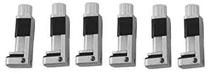 Wresetly Lot de 6 clips de fixation pour écran LCD - Outils de réparation fixes pour écran de téléphone portable - Pince de fixation en métal - Outils réglables