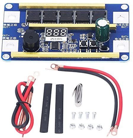 Placa de Circuito de Soldador por Puntos Z99, Pantalla Digital de 3 Dígitos Mini Soldador por Puntos de Bricolaje Conjunto de Soldador por Puntos de Almacenamiento de Batería 12v
