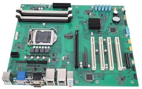 Industrial Motherboard DDR3 LGA 1150 4th Gen CPU with COM LPT Interface 2 PCI 32GB 1080P Video Output for Visual Inspection Control Systems
