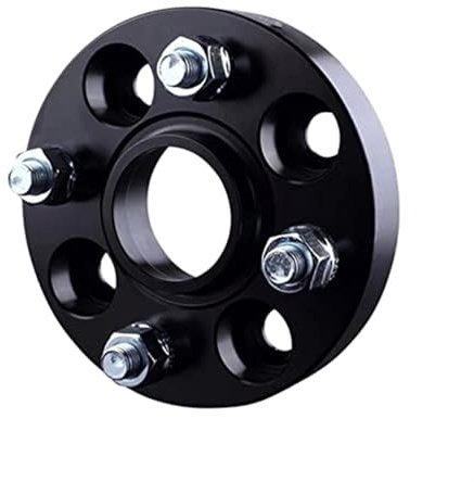 Wivplex Separadores de rueda 4x100 Hubcentric 60,1 mm Adaptador espaciador de rueda de aluminio for automóvil Brida de 15/20/25/30 mm, for Renault, Clio Captur Separadores Espaciador de rueda de coche