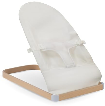 My Babiie Baby Bouncer – Newborn Ergonomic Bouncer Chair, from Birth to 9 Months (9kg) - Cream