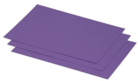 Clairefontaine 1637C - förpackning med 25 enkla kort - storlek 15,8 x 22,2 cm - 210 g/m² - lila färger - inbjudningskort evenemang och matchande - Pollensortiment - mjukt premiumpapper