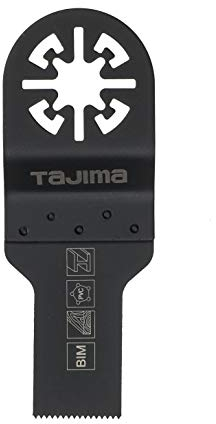 Tajima Sägezubehör (Sägeblatt für Multitool Lange Lebensdauer feine Zahnung für Holz, Kunststoff, 20 mm Bi-Metall), MBM20