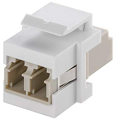 Goobay 80000 Modulo Keystone per Cavo a Fibra Ottica, 17.2mm Larghezza