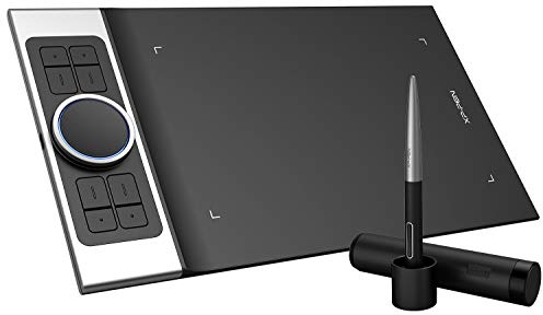 XPPen Deco Pro Small Android Graphics Tablet 9 x 5 Inches with Dual Castors 8 Shortcuts Stylus Pen with 8192 Levels Compatible with Mac/Windows/Android Tablet and Smartphone/Chrome OS