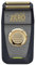 GAMMAPIU Rasierer Serie + Absolute Zero: Gold-Titanium-Folien, Edelstahlklingen, Unisex, Elegant, Schwarz, Lithium-Ionen-Akku, 120 Minuten Laufzeit