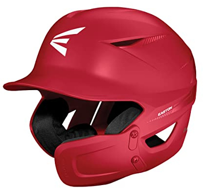 Easton PRO MAX Schlaghelm | inkl. Kieferschutz | M/L | Rot