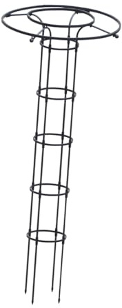 MagiDeal Treillis d'obélisque de Jardin, Cadre de Tour de Parapluie Vertical, Cadre d'escalade pour Plantes, Cage de Support de Fleurs d'extérieur pour vignes, 180 cm de Hauteur