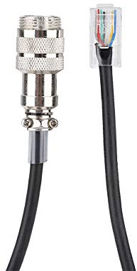 8-stiften Till RJ-45 Modulär Telefonadapter för FT-450D, FT-897D, FT-991, FT-891-Telefonkonverterare för Förbättrad O-kompatibilitet