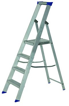 Werner MasterTrade Platform Stepladder 4 Tread
