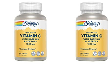 Vitamina C 1000 mg A/R - 100 comprimidos (Pack 2 u.)