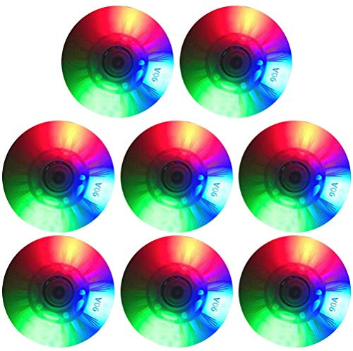 BSMEAN Roues Roller, 8Pcs Roues de Roller en Ligne avec 16 Roulements LED Light Up Roues de Patin Roue de Rechange 68mm / 70mm / 72mm / 76mm Rouleau en Ligne pour Enfants et Adultes
