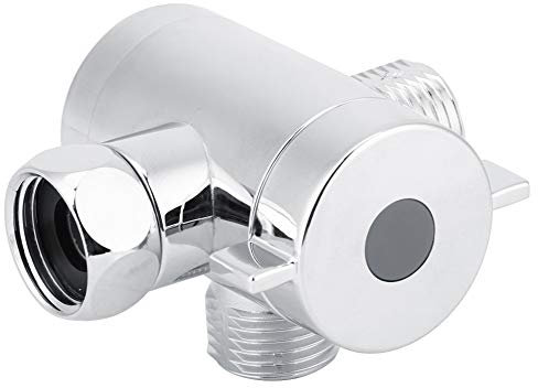 Desviador De Brazo De Ducha, Conector Adaptador De Cabezal Rociador Superior G1/2 Pulgadas Brazo De Ducha Desviador En T De Agua Válvula Desviadora De Ducha Reemplazo Del Sistema De Ducha De Baño