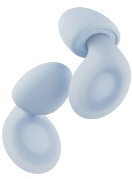 Loop Dream – Silicone/Memory Foam Earplugs for Sleep Comfort | Comfortable Ear Plugs for Muffling Snoring & Sleeping | Customized Fit | 27dB (SNR) Noise Reduction