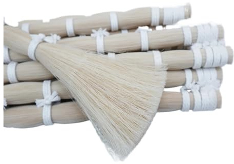 250g violonchelo blanco arco de violín pelo de caballo, cola de caballo DIY extendida 80-94cm, pelo de cola de caballo arco de Viola(82-85cm)