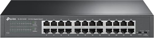 TP-LINK Switch 24-Porte Gigabit Desktop/Rackmount