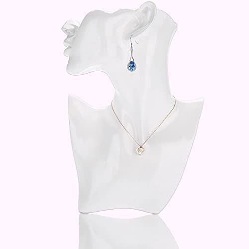 Testa Di Manichino Orecchini,Porta Gioielli Donna, Manichino Porta Collane, Espositore Collane Espositore Orecchini, Che Attira I Clienti in Negozio, Utilizzato per L'esposizione Del Negozio di Gioiel