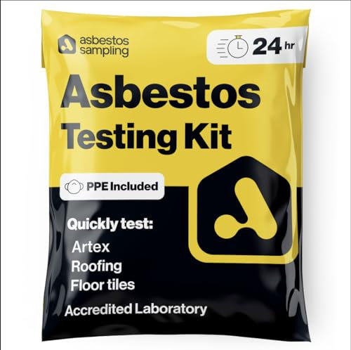 Full Asbestos Testing Kit with PPE, Instructions & Prepaid Return (1 Sample with 24hr Results)