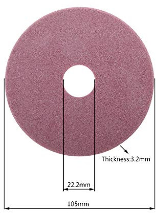 Buwei Electric Chainsaw Sharpener Grinding Wheel 98/105/145mm Thickness 3.2/4.5mm Edge Cutting And Polishing Chain Saw Teeth