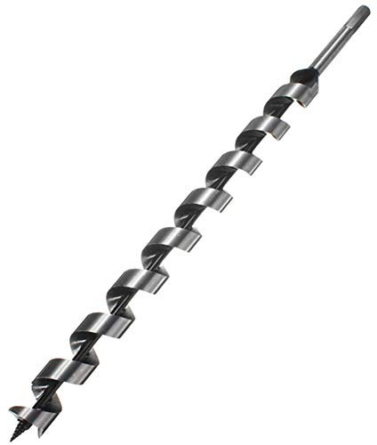 CHENSHUAI 460mm 6-28mm Hex Shank Brad Point Drill SDS Drill Bit Spiral Wood Drilling Tool Kits For Professional Woodworking Hole Punching (Overall Length : 6mm)