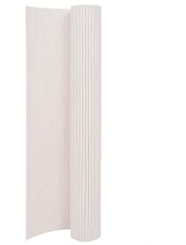 Recinzione da Giardino a Doppio Lato 110x300 cm Bianca-HOME