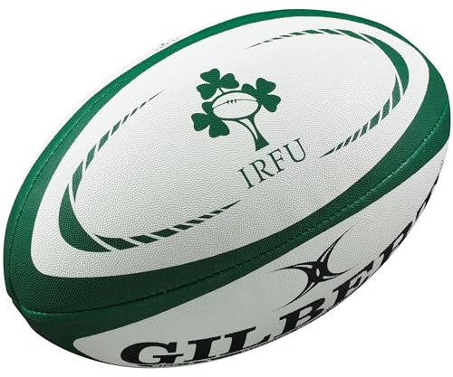 Gilbert- Rugbyball, Replik Irland, Größe 5