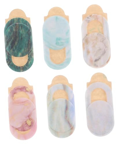 Housoutil 6pcs Phone Cover Decal Stickers Privacy Protection Covers for Webcam Laptop Slide Random Patterns