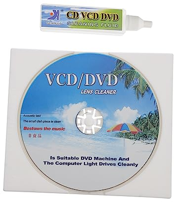 Homoyoyo Cleaning Dish Set for Cd Player and Dvd Player Cd Cleaner Kit Air Blower and Cloth for Efficient Maintenance and Dust Cleaning