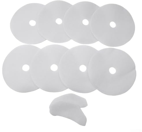 10 Pcs Dryer Exhaust, 8 Exhaust with 2 Intake Tumble Dryer Exhaust Filter Lint Filter Cloth Dryer Replacement