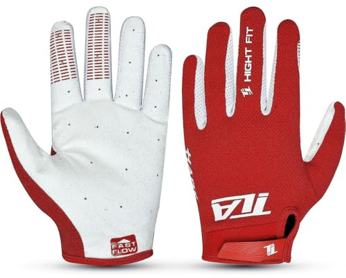TLA HARK Motorcycle Motocross Gloves MTB Enduro Trial BMX Unisex for Men Women Boys Motorcycle Clothing Bike Gloves Stretch Lightweight Breathable Wear Resistant