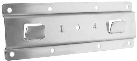 SHINEOFI Staffa Di Supporto Per Estrattore Di Fumi in Acciaio Piastra Di Montaggio Parete Flottante Per Estrattore Laterale Installazione Facile