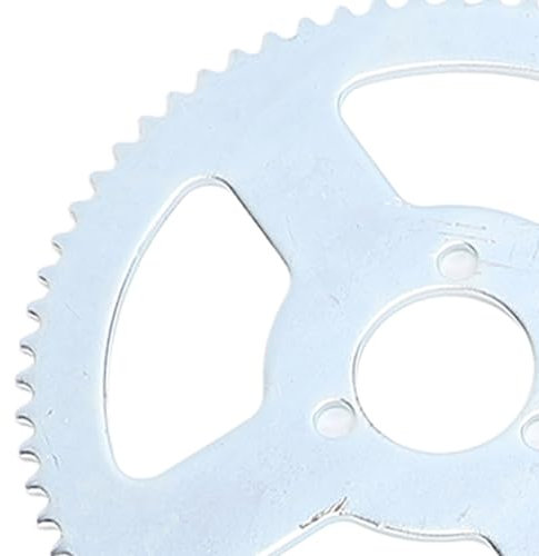 Yctze Aleación de Acero de Alta Dureza 25H 136 Cadena de Enlaces con Fijación de Horquillas Traseras de 68T, Rendimiento Mejorado para Mini Bicicleta de Bolsillo, ATV, Go Kart