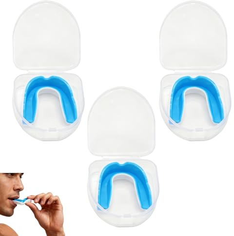 Protège-Dents en Silicone Moulable pour Boxe et Sports de Contact, Confortable pour Hommes et Femmes, Protection Maximale pour Rugby, MMA, Boxe, Football Américain (3)