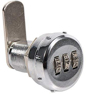 Serrure Armoire Mécanique Verrouillage Tiroir Mot De Passe Code À 3 Chiffres Numérique Pour Armoire Placard Tiroir Boîte Aux Lettres (12~16mm)