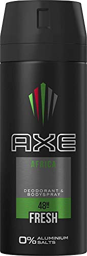 AXE Deospray Africa ohne Aluminium 150 ml, 3er Pack (3 x 150 ml)
