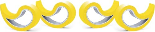 Stoppy, Stoppi, fönsterstopp, dörrstopp, dörrkil, dörrkrokar, fönsterklämmor, set om 4 (finns i 14 färger) (gul)