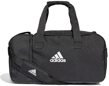 adidas Duffel TIRO S, Black/White, 25 x 50 x 25 cm, DQ1075