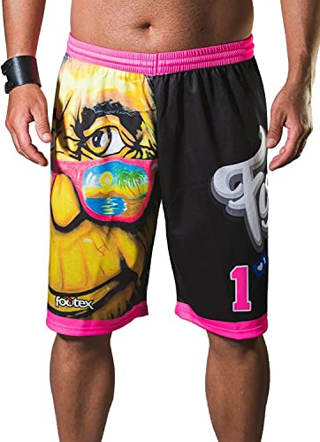 Footex Pantaloncini Beach Volley Adulto Uomo Mare Spiaggia Padel (Monkey, L)