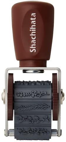 Shachihata Rotating Decoration Stamp Mini Leaf NRD-15A2