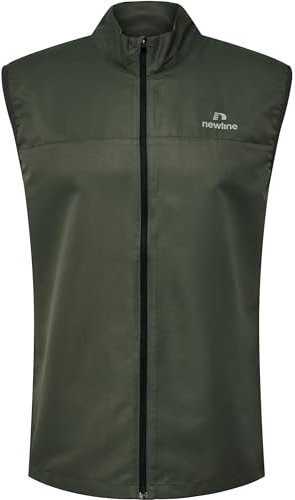 newline Men's nwlBEAT Gilet Sports, Beluga, L